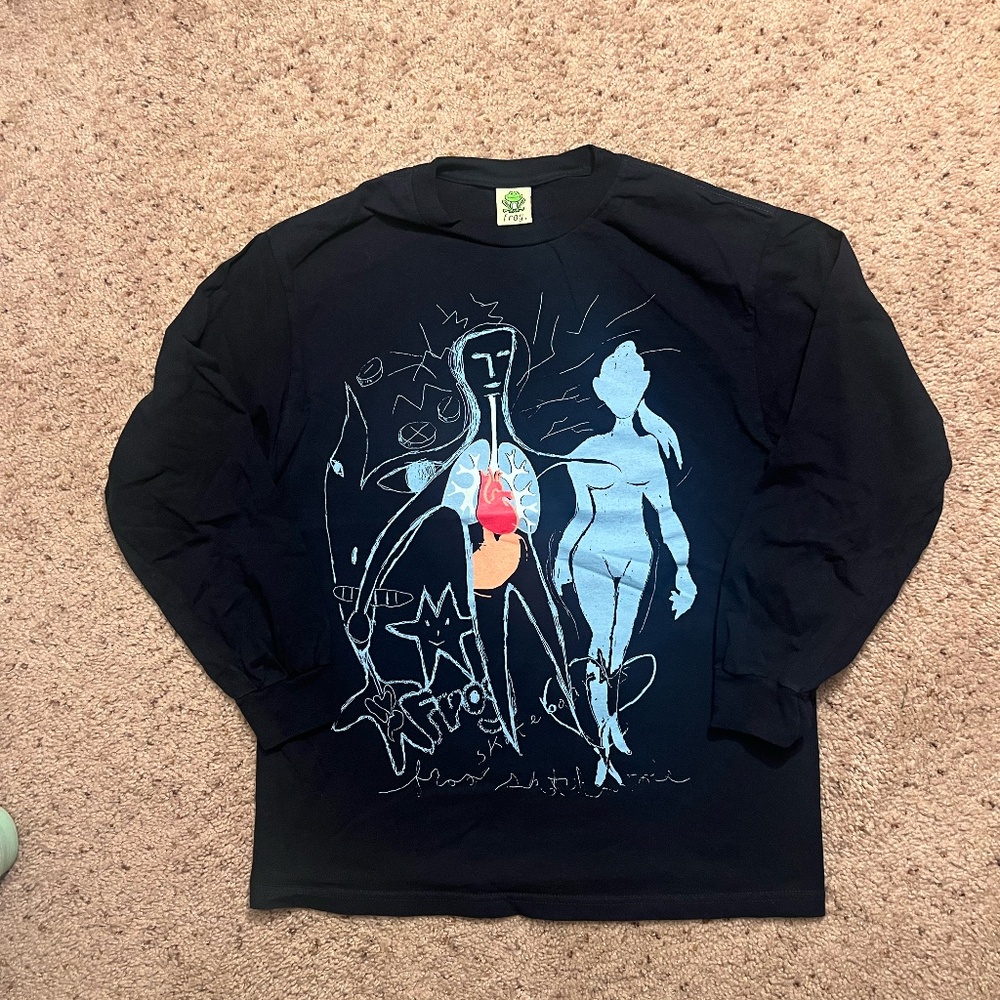 Frog Skateboards Phenomena Longsleeve Shirt (Navy)